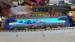 Fleischmann 739389 Vectron SBB Cargo International Sound test N-spur