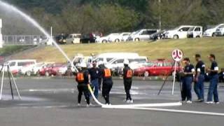 平成２２年茨城県県北地区ポンプ操法大会（ポンプ車の部高萩市消防団）