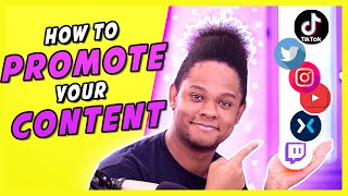 5 TIPS To Promote Your Content/Live Stream Online