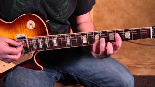 How to Play on Guitar - pt 1 - Slash - Guitar Lessons - Les Paul