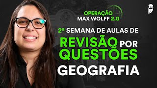 Revisão por Questões: Geografia -  ESA 2023 - Prof. Priscila Lima
