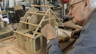 Miniatuur kerststallen maken door Jef Daelemans