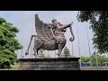 【4k60】walking around bsd city ~ ice bsd indonesia convention exhibition via hotel santika premiere