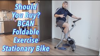 Should You Buy? BCAN Foldable Exercise Stationary Bike