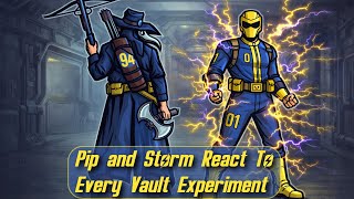 Pip and Storm React To Every Fallout Vault Experiment