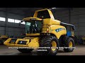 new holland cr11 the ultimate flagship combine harvester – full features u0026 details newhollandcr11