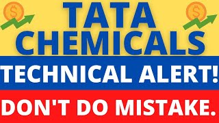 TATA CHEMICALS SHARE PRICE NEWS I TATA CHEMICALS SHARE LATEST NEWS I TATA CHEMICALS SHARE NEXT MOVE