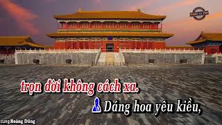 Giang sơn mỹ nhân   Karaoke   Song ca với Hoàng Dũng