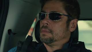 Sicario 2015 convoy scene 4k clip