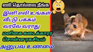 எலி தொல்லை நீங்க/eliyai virattuvathu eppadi/eli thollai neenga tamil/eli varamal iruka enna seivathu