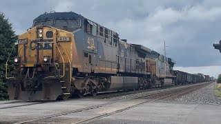 CSX M510 FLYS through Sharp Road at CP 102 with awesome K5L!