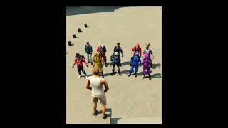 Adam chacha bane hamare vidhayak 😂 3D video part - 1 free fire funny video 3D Adam chacha #shorts