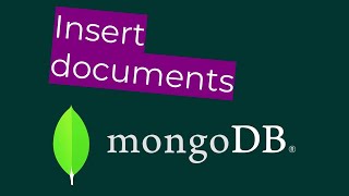 MongoDB Tutorial | Insert Documents with different data type into Collections - mongosh and compass