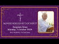 Requiem Mass of Monsignor Henry Docherty