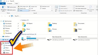 How to Show Libraries in File Explorer