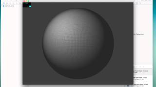 ofxStats example-sphere TEST
