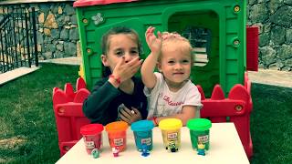 Nicole & Scarlett Surprise Eggs Hello Kity Oddbods Minions Toys Story Fun Crea Mania