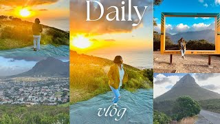 #travelvlog vlog : Spend 12 hours in Cape Town with me| let’s Explore Signal Hill | Sunset | GRWM