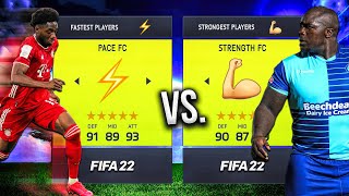 PACE vs. STRENGTH... in FIFA 22! ⚡💪