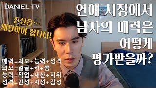 연애 시장에서 남자의 매력은 어떻게 평가받을까?