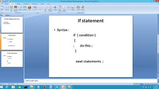 Java Programming in Hindi/Urdu Part 7 If else statement