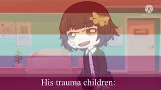 I’m rolling with the LGBT || Mori’s trauma children || Yosano, Dazai, Q || BSD ||