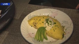 PIX11's Ben Aaron surprises a viewer with breakfast