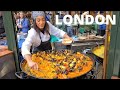 🇬🇧 LONDON ENGLAND, LONDON STREET FOOD, WALKING TOUR, LONDON CITY WALK, BOROUGH MARKET, SOUTHBANK, 4K