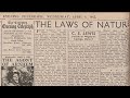 The Laws of Nature by C. S. Lewis Doodle