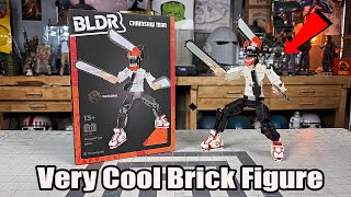 BLDR Chainsaw Man Buildable Action Figure Construction Set Speed Build