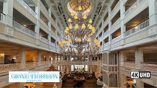 Disney’s Grand Floridian Resort Walkthrough | Hotel \u0026 Grounds Tour in 4K