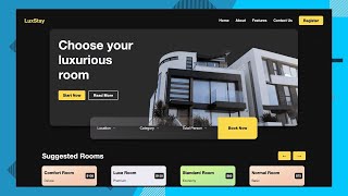 Responsive Real Estate Website Tutorial | HTML CSS