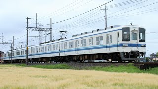 東武8000系8500型8564F+8563F 臨回5631 廃車回送 東武佐野線 渡瀬～田島 区間