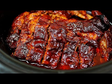 Slow Cooker BBQ Ribs Recipe