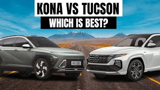 2024 Hyundai Tucson vs 2024 Hyundai Kona | Which is better?//