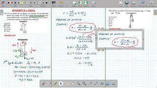 DINÁMICA LINEAL - SEGUNDA LEY DE NEWTON (PARTE II)