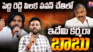 పెద్దిరెడ్డి పిలక పవన్ చేతిలో ..| Peddireddy ramachandra reddy..| Pawan Kalyan | PJNews