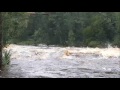 homtini river in flood 1 sept 2015 knysna forest