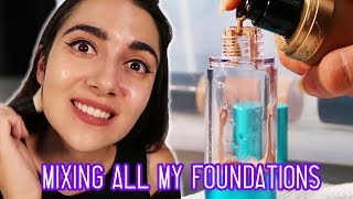 Mixing All My Foundations Together
