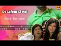 Do Lafzon Ki Hai Guitar Tab Lesson