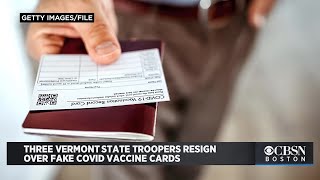 3 Vermont State Troopers Resign Over Fake COVID Vaccine Cards