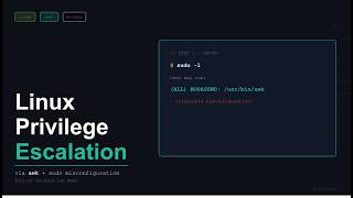 Linux Privilege Escalation awk time — sudo Misconfiguration | RootLevel