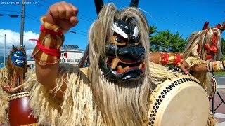 なまはげ太鼓　音打屋　道の駅おがオガーレ公演　2021　【4Ｋ】 Namahage Taiko Drumming Otodaya　#なまはげ太鼓