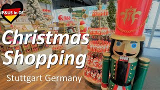 【Stuttgart】🇩🇪Christmas Shopping at Galeria Kaufhof / Find Christmas Gifts / Germany Vlog