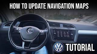 How To Update Navigation Maps On VW (Volkswagen) Tiguan, Golf, Polo, Touareg, Passat, T Roc