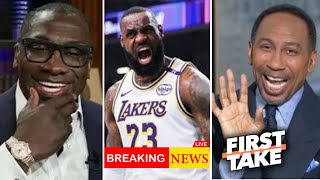 Stephen A \u0026 Shannon: 'LeBron's Still the GOAT' Despite Lakers' Crushing Loss! LAKERS NEWS TODAY NBA