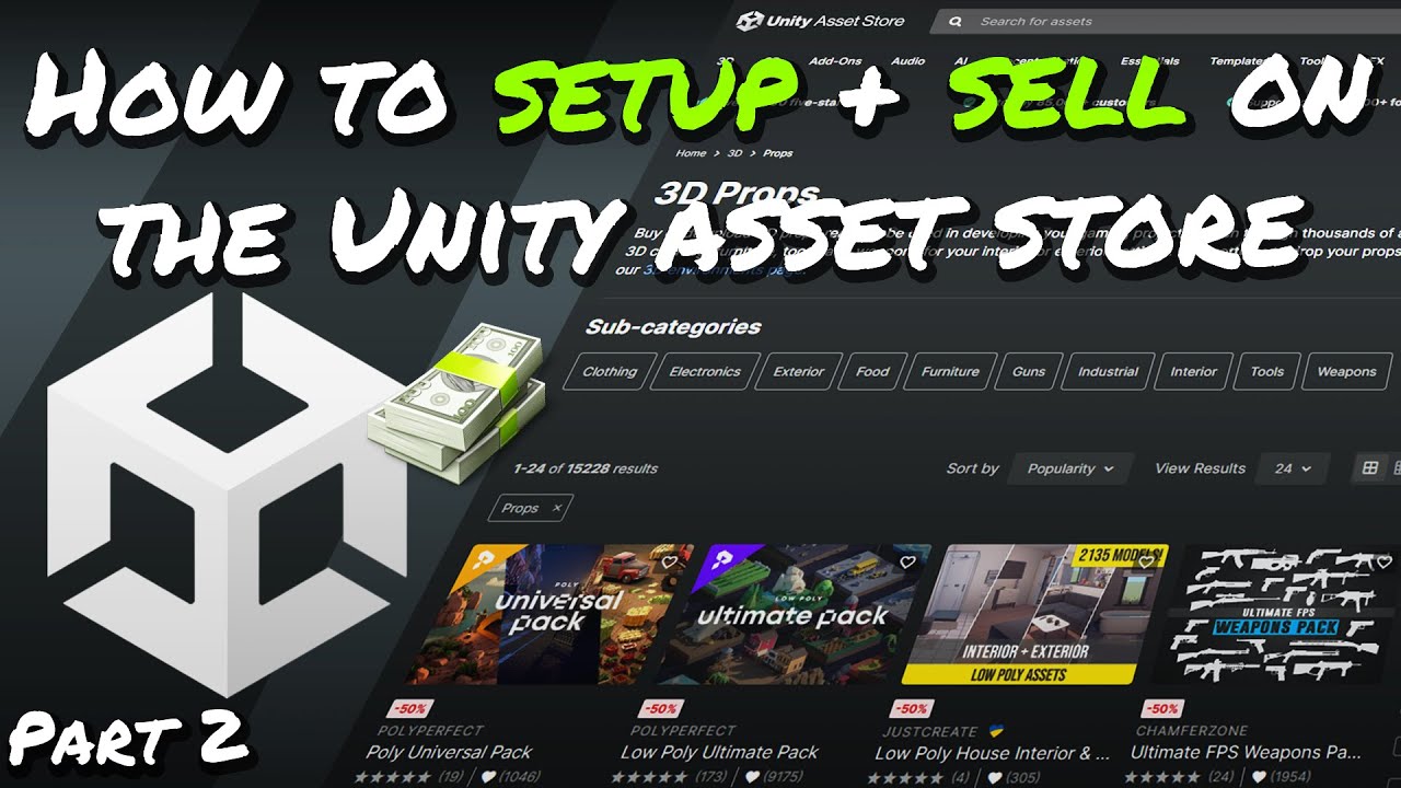How To Setup Sell 3d Assets On The Unity Asset Store Part 2 Urp