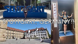 24 HOURS IN STUTTGART!! | Inter-railing 2024! | 7 Countries - 18 Days! | Lauryn Rachel