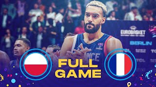 Poland v France | SEMI-FINALS | Full Basketball Game | FIBA EuroBasket 2022