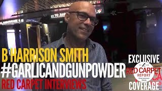 Harrison Smith interviewed at 'Garlic and Gunpowder' Premiere Red Carpet